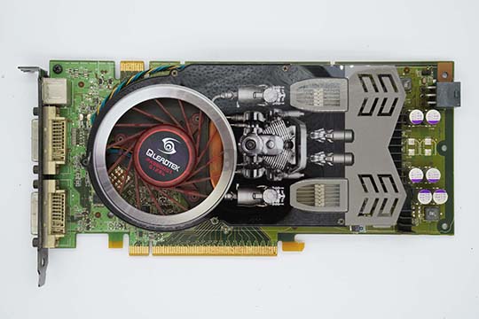 丽台Winfast PX8800 GT 增强版 512MB显示卡（nVIDIA GeForce 8800 GT芯片）